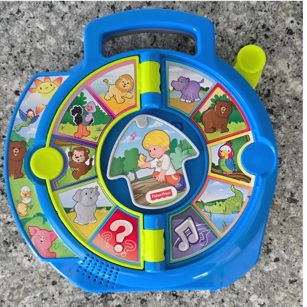 Fisher-Price Little People World of Animals See 'n Say Interactive Toy DVP80